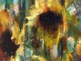 Sonnenblumen 150x50cm 2017
